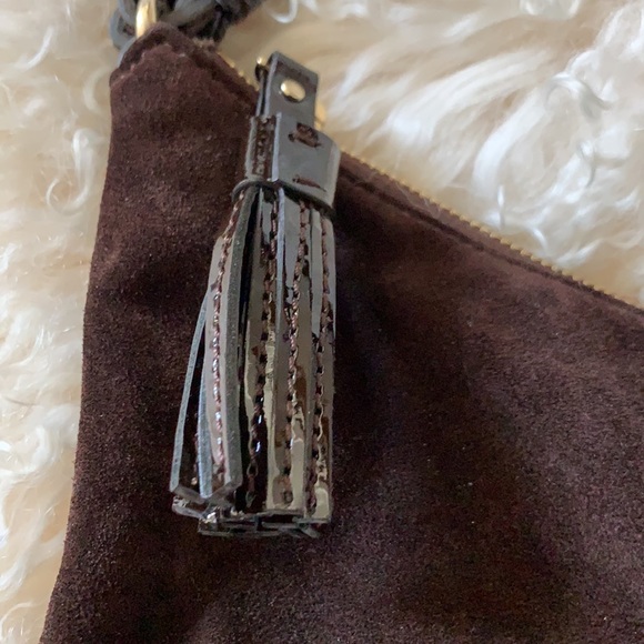 Kate Spade Suede and Patent Hobo Purse - Picture 4 of 9